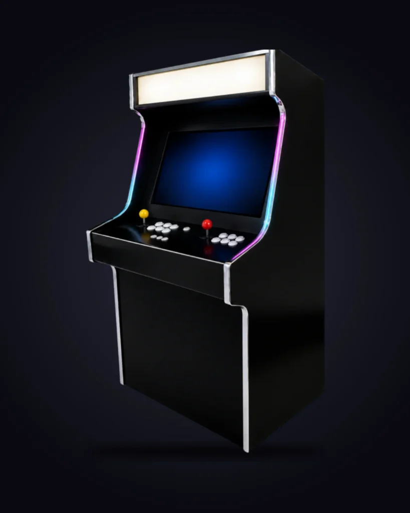 Cabinato Neo 32” Arcade90, finitura nera con LED