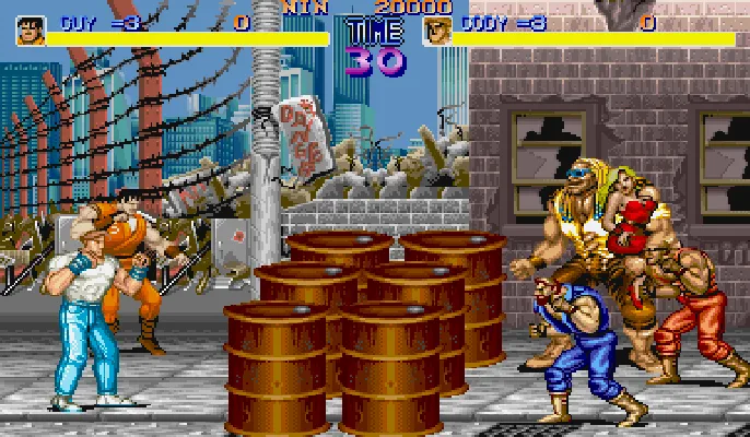 Schermata di Final Fight