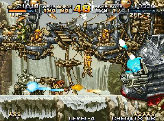 Schermata di Metal Slug