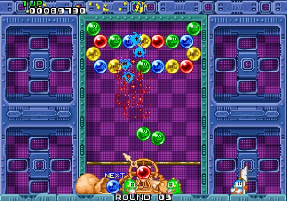 Schermata di Puzzle Bobble